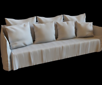 Modern Three-seat Sofa-ID:345079983
