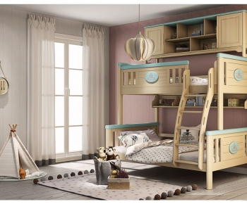 American Style Bunk Bed-ID:305746672