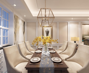 American Style Dining Room-ID:403863332