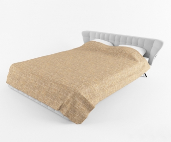 Modern Double Bed-ID:889516552