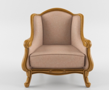 European Style Single Sofa-ID:597126245