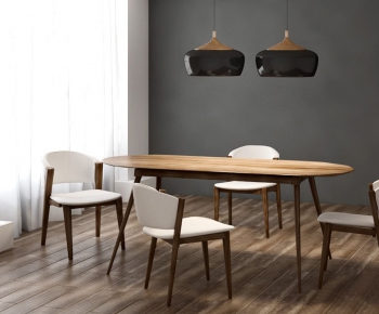 Modern Dining Table And Chairs-ID:634414456