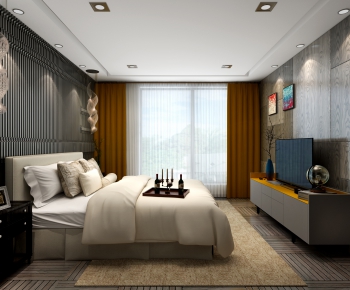 Modern Bedroom-ID:617145334