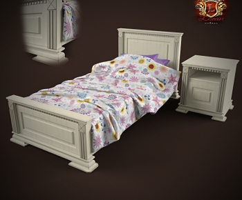 European Style Single Bed-ID:627651767
