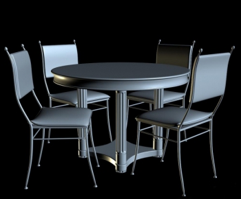 European Style Dining Table And Chairs-ID:998508446