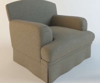 American Style Single Sofa-ID:594199659