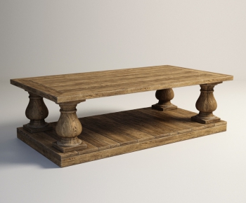 American Style Coffee Table-ID:889379695