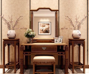 Chinese Style Leisure Table And Chair-ID:393062369