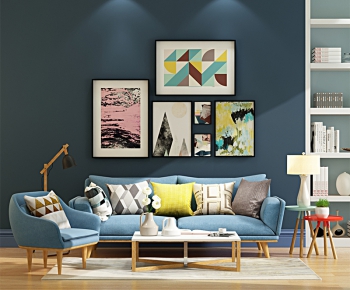 Nordic Style Sofa Combination-ID:249159361