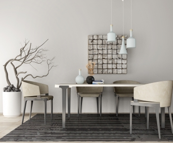 Modern Dining Table And Chairs-ID:274716467