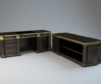 European Style Manager's Desk-ID:174210686