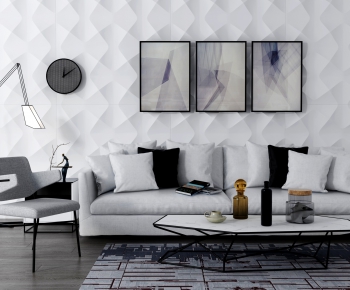 Nordic Style Sofa Combination-ID:207357355