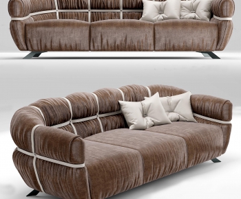 Modern Three-seat Sofa-ID:541327111
