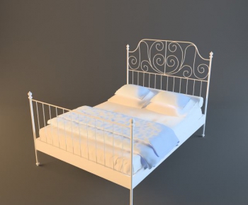 European Style Double Bed-ID:351216981