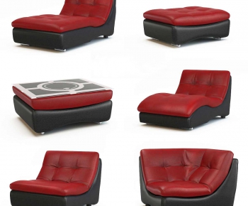 现代单人沙发躺椅茶几-ID:997727525