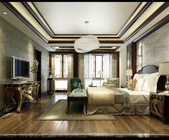 New Classical Style Bedroom-ID:386324744