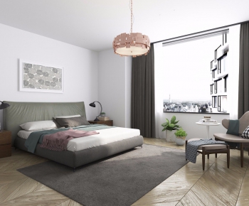 Nordic Style Bedroom-ID:607598219