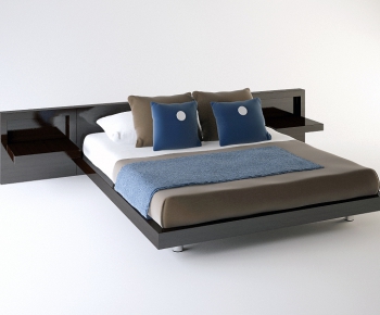 Modern Double Bed-ID:928171979