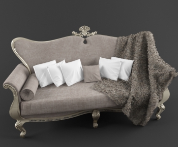 Simple European Style New Classical Style A Sofa For Two-ID:165323756