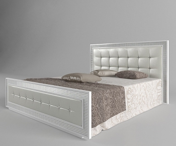 European Style Double Bed-ID:233143229