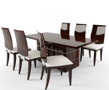 Modern Dining Table And Chairs-ID:905934333