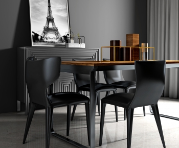 Modern Dining Table And Chairs-ID:692073216