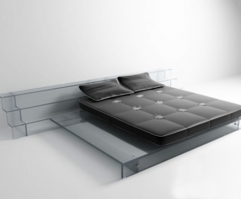 Modern Double Bed-ID:814096753