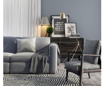 Modern Nordic Style Sofa Combination-ID:140051547