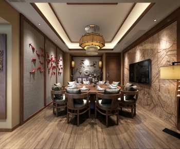 New Chinese Style Dining Room-ID:847169715