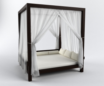 Modern Double Bed-ID:812851367