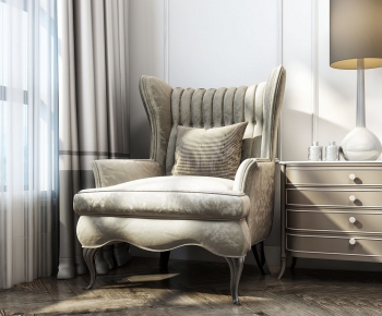 New Classical Style Single Sofa-ID:913012298