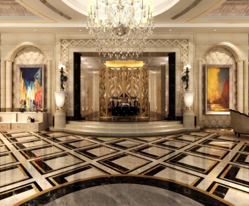 Modern European Style Lobby Hall-ID:387472971