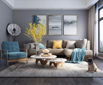 Nordic Style A Living Room-ID:516814968