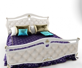 European Style Double Bed-ID:988304939