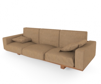 Modern Three-seat Sofa-ID:777846115
