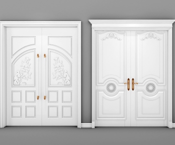 European Style Solid Wood Door-ID:169630753
