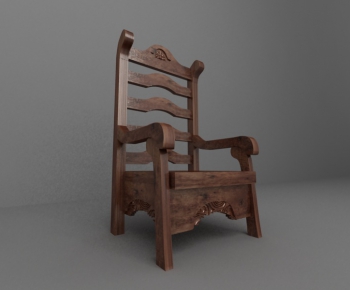 European Style Single Chair-ID:983409972