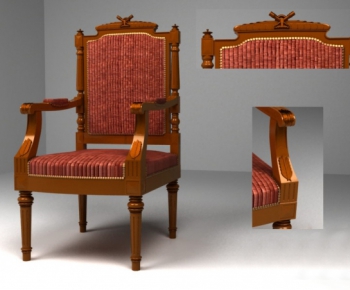 European Style Single Chair-ID:917984482