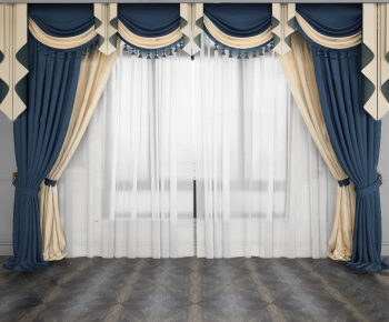 Simple European Style The Curtain-ID:705336135