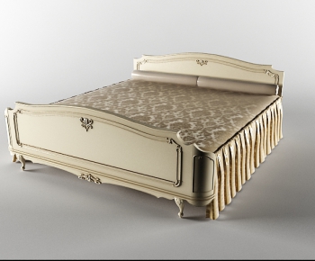 European Style Double Bed-ID:388501611