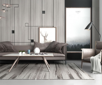 Modern Nordic Style Sofa Combination-ID:822092561