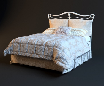 European Style Double Bed-ID:599259399