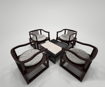 新中式茶桌椅-ID:841096272