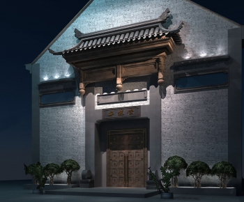 中式古建筑门面门头-ID:822787287