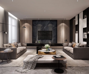 Modern A Living Room-ID:532323277