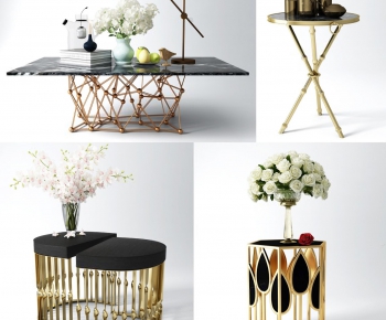 Modern Post Modern Style Side Table/corner Table-ID:388635446