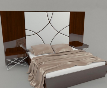 Modern Double Bed-ID:161568588