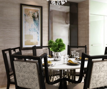 Modern Dining Table And Chairs-ID:726259221