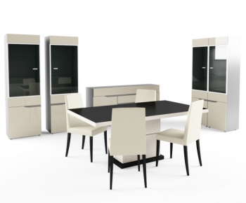 Modern Dining Table And Chairs-ID:756572786
