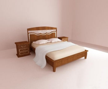 European Style Double Bed-ID:177902139